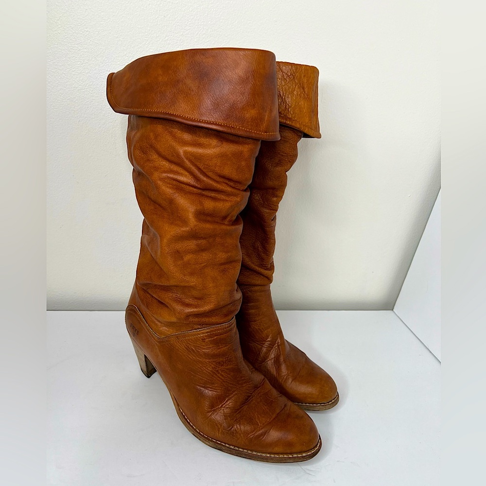 FRYE Shoes | FRYE Dorado size 9.5us Slouch Heeled Boots